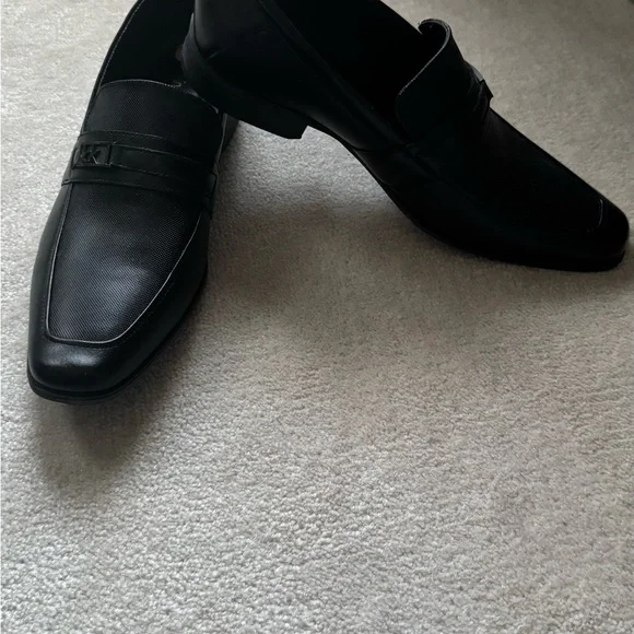 Calvin Klein Men's Elegant Black Slip-Ons dress shoes - Picture 6 of 6